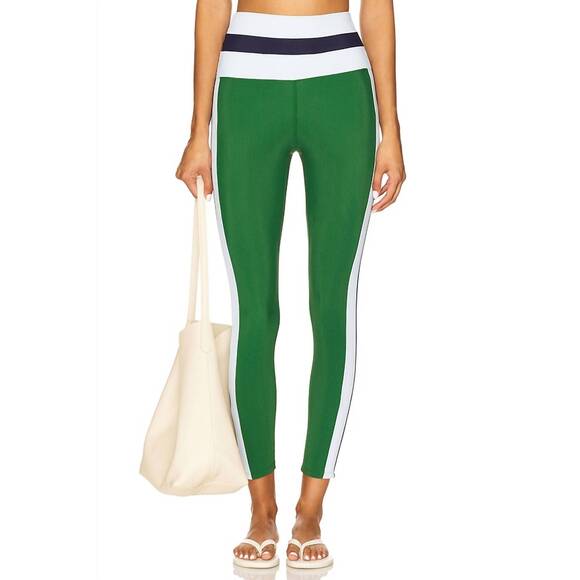 NEW BEACH RIOT mariella leggings in ivy colorblock